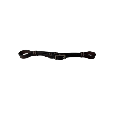 Gourmette cuir pour hackamore by JUMPIN