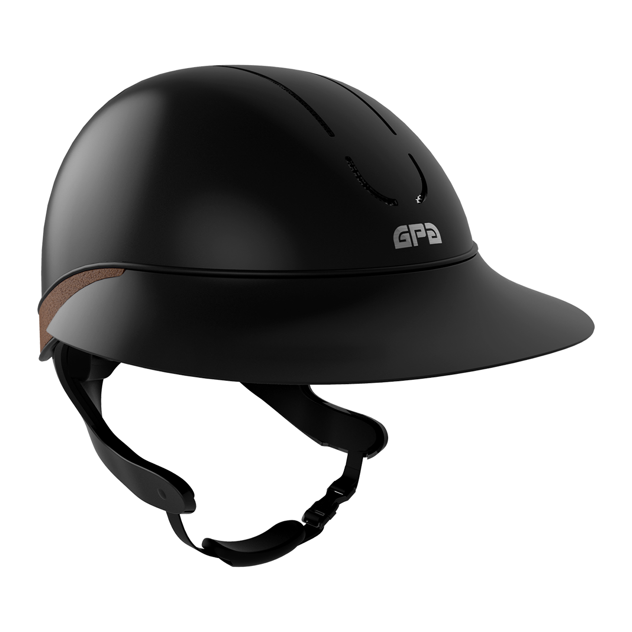 Casque First Lady Global Glossy TLS by GPA, Taille: 53, Coloris cuir: Chataigne