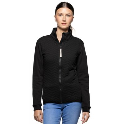 Veste polaire technique femme Narsaq noir by FLAGS&amp;CUP