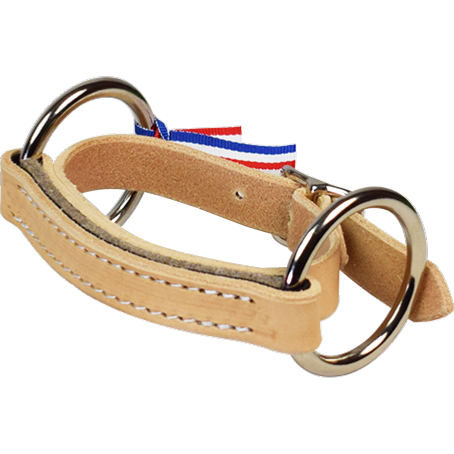 Mors Meroth cuir vegetal naturel 20mm BY RONZON