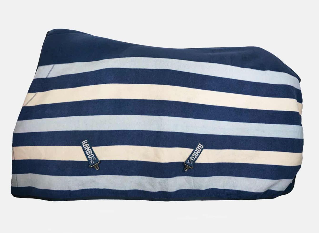 Couverture Polaire Rambo Deluxe by Horseware Couverture Polaire Rambo Deluxe by Horseware, Couleur: Navy, Taille: 5,9