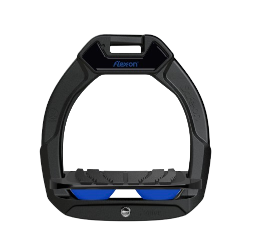 Etriers SafeOn Junior by FLEX ON, Couleur: Noir/Noir/Bleu