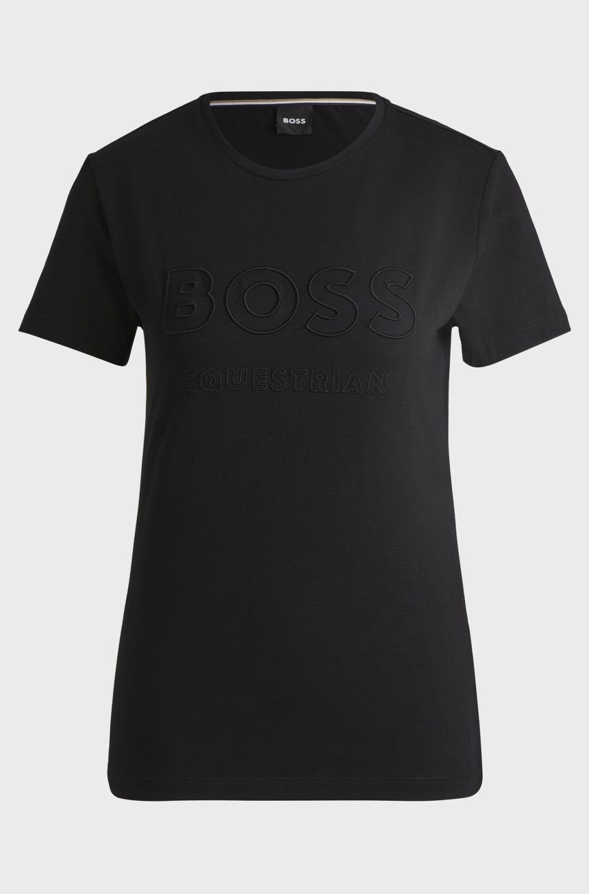 Tee shirt logo brodé by BOSS