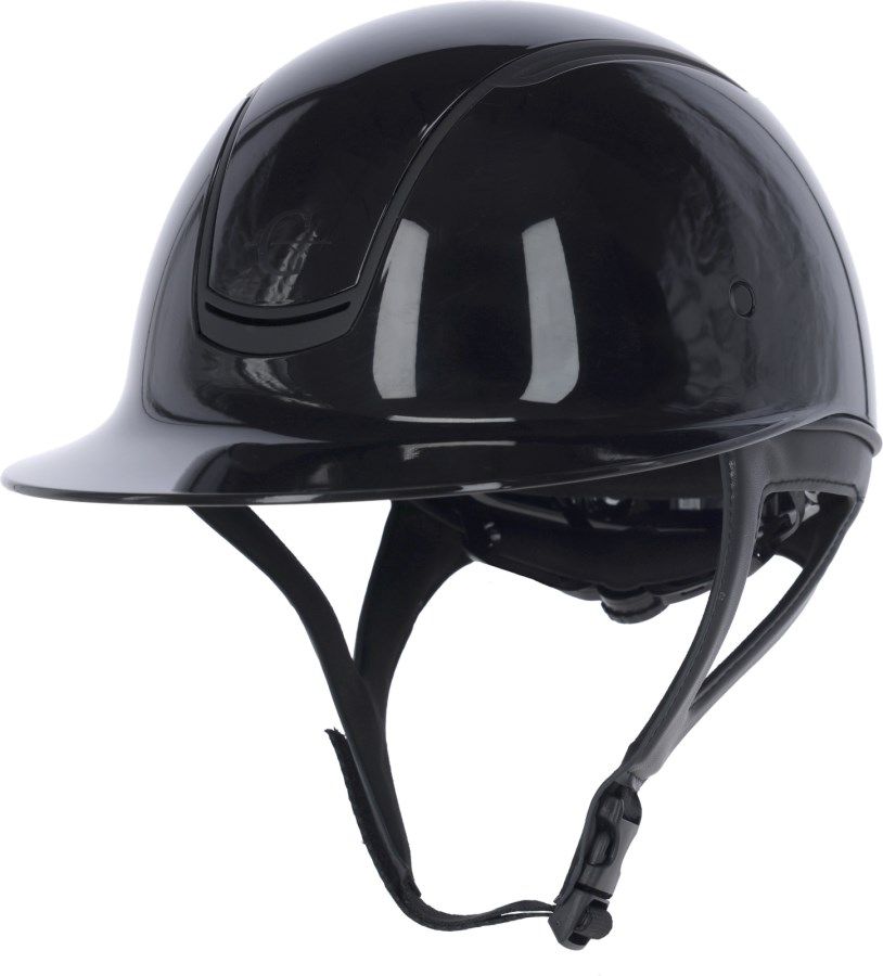 Casque Eclispe Polo noir glossy by COVALLLIERO