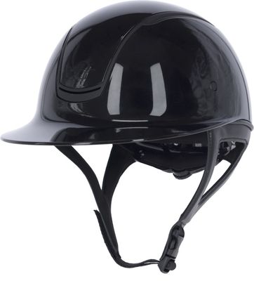 Casque Eclispe Polo noir glossy by COVALLLIERO Casque Eclispe Polo noir glossy by COVALLLIERO