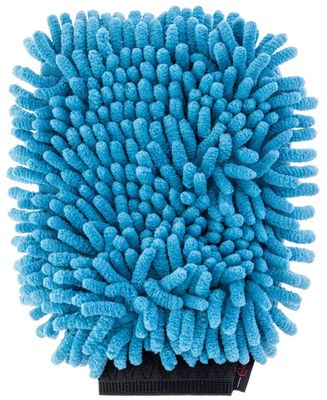 Gant chenille bleu by KERBL