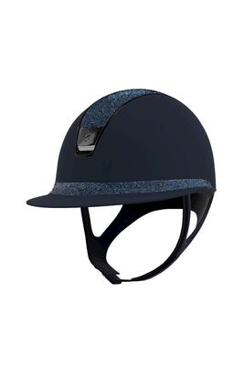 Casque Miss Shadowmatt Bleu Custom by SAMSHIELD