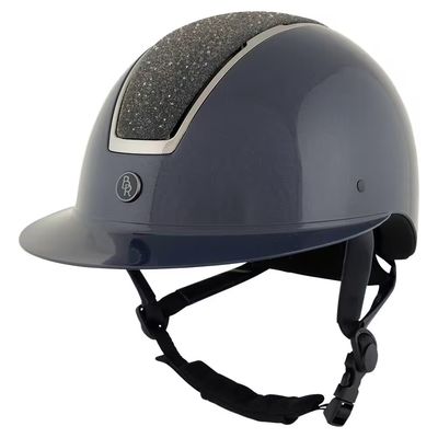 Casque BR Omega Glamourous Bleu Glossy by BIEMAN DE HAAS Casque BR Omega Glamourous Bleu Glossy by BIEMAN DE HAAS