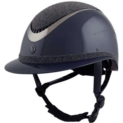 Casque BR Theta Plus Bleu Glossy by BIEMAN DE HAAS