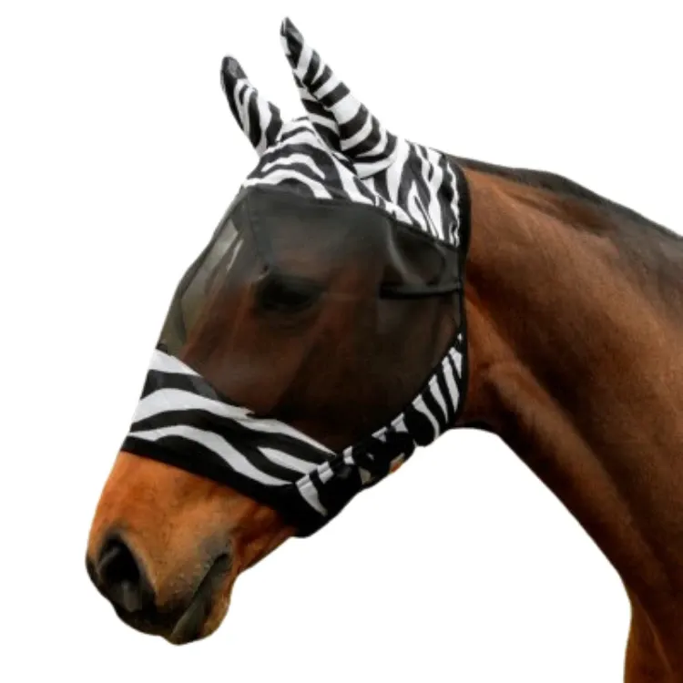 Masque Anti-Mouches Zèbre by COVALLIERO