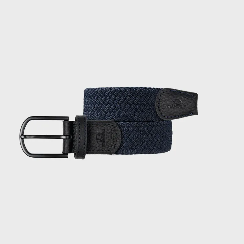 Ceinture tressee elastique Deep water by BILLYBELT