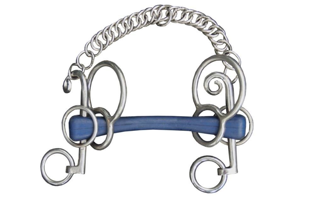Mors escargot droit caoutchouc souple by JUMP&#39;IN