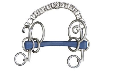 Mors escargot droit caoutchouc souple by JUMP&#39;IN