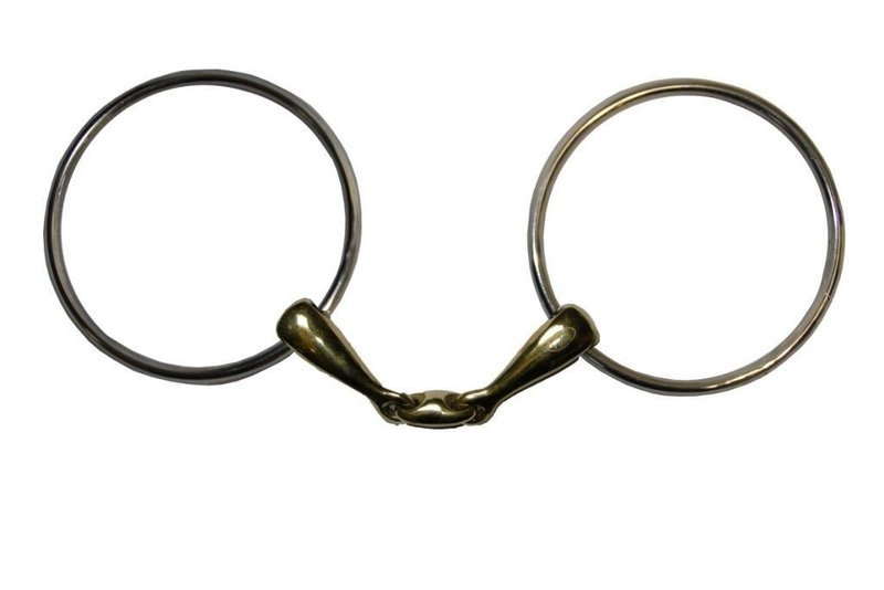 Mors tres grands anneaux double brisure gros canons by JUMP&#39;IN