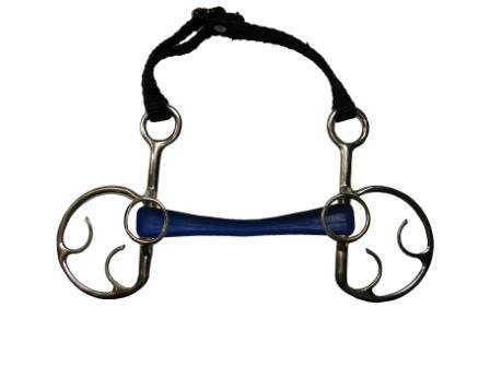 Mors Goyo Aga droit caoutchouc souple by JUMP&#39;IN