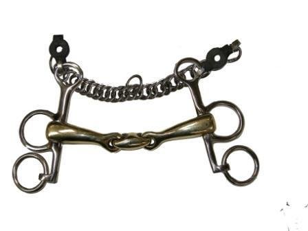 Mors pelham petites branches double brisure by JUMP&#39;IN