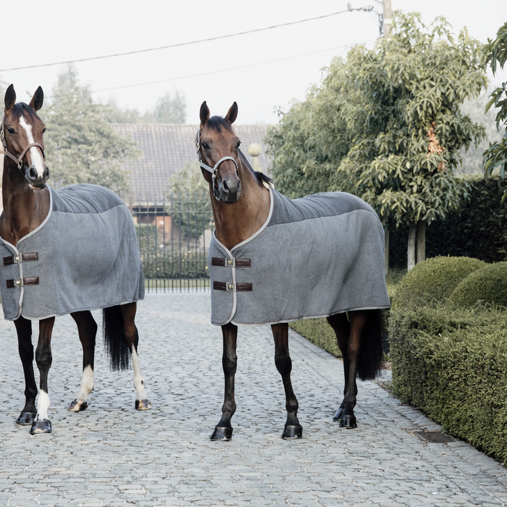 Couverture sechante Heavy Fleece gris by KENTUCKY