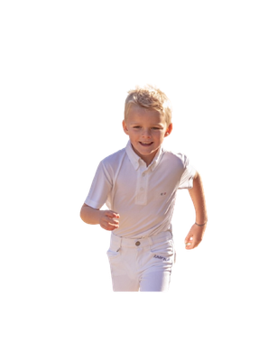Polo de concours Gaston Junior by JUMPIN