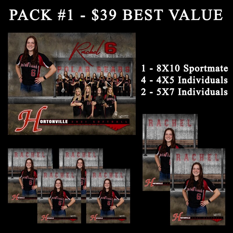 SB PACK #1 - **Best Value** 8x10 Sportmate Pack