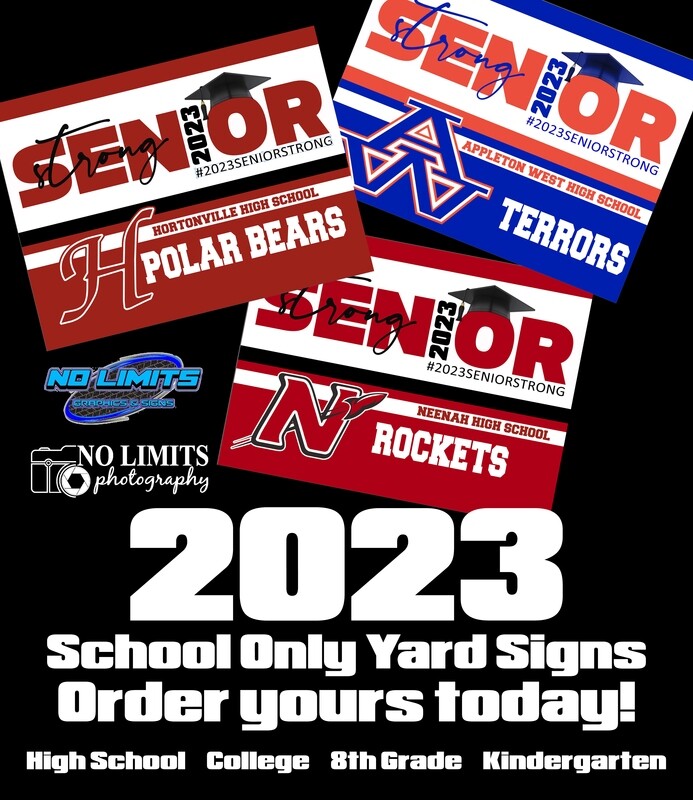School ONLY - Graduation Yard Signs - LOCAL PICKUP ONLY
