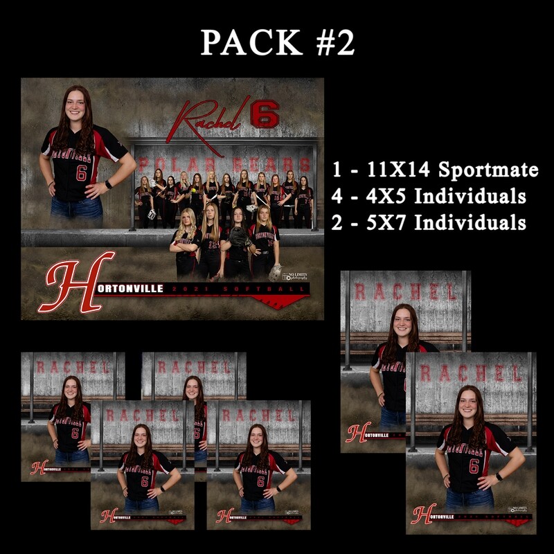 HHS PACK #2 - 11X14 Sportmate Pack