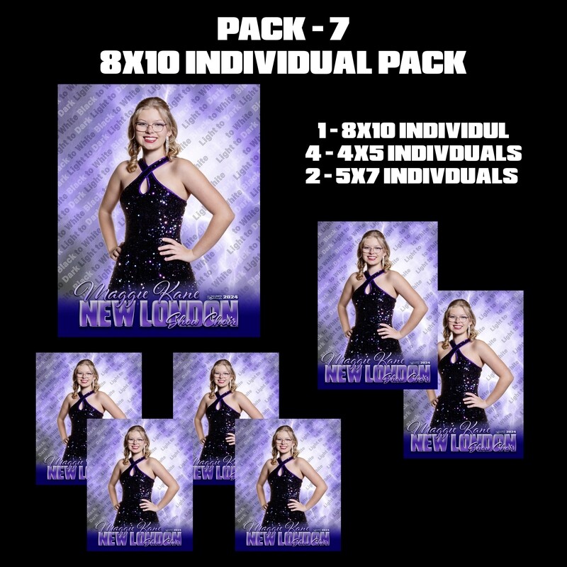 NLHS PACK #7 -  8x10 Individual Pack