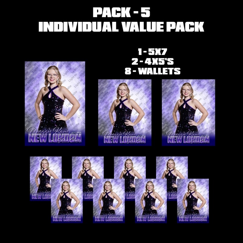 NLHS PACK #5 - Individual Photo Variety Pack