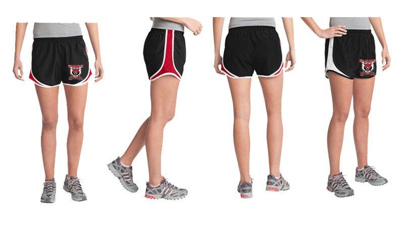 Sport-Tek Ladies PBFP Cadence Shorts, Ladies Sizes, Front Graphic Included Sport-Tek Ladies PBFP Cadence Shorts, Ladies Sizes, Front Graphic Included
