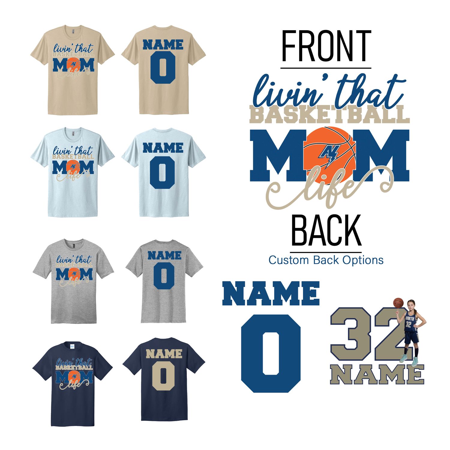 Loud and Proud Basketball Mom T-Shirt