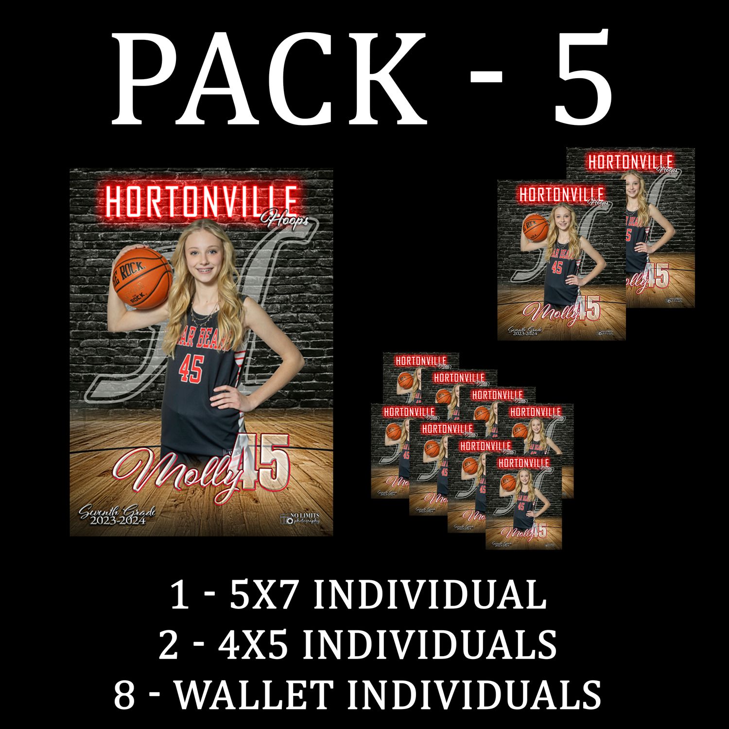 HHS PACK #5 - Individual Photo Variety Pack