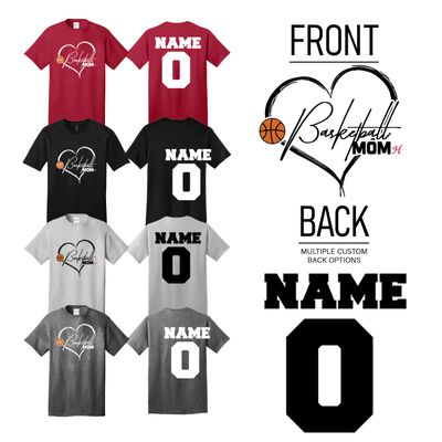 Hortonville Hoops T-Shirt Mom Design 1