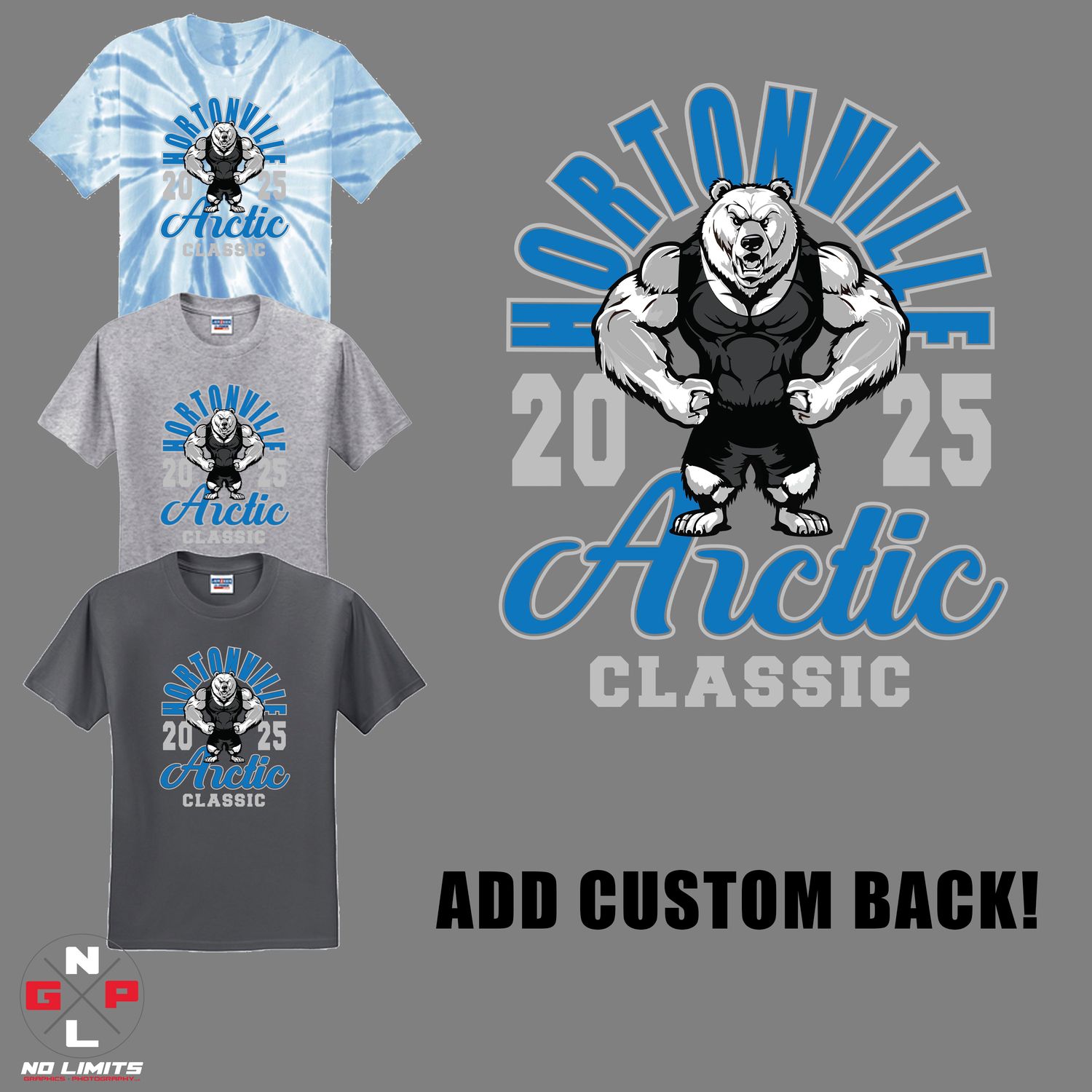 HWC ARCTIC CLASSIC VINTAGE DESIGN TEE