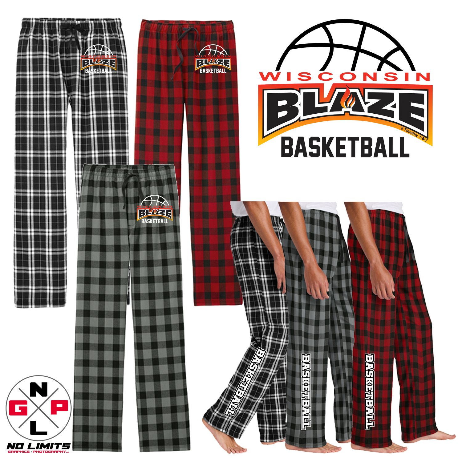 Blaze Flannel Plaid PJ Pants Blaze Flannel Plaid PJ Pants