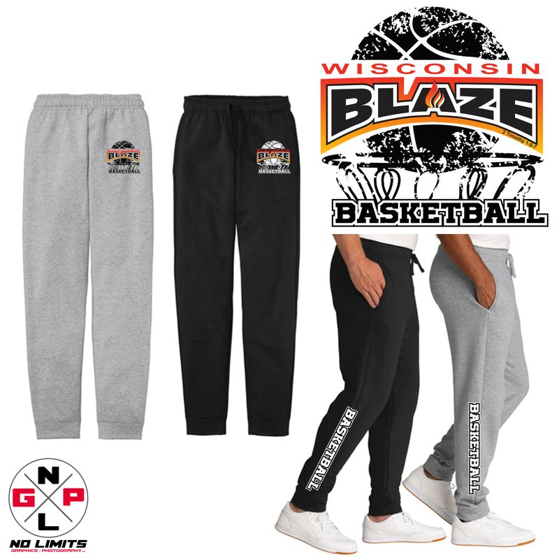 2025 Blaze Basketball Distressed Sweat Pant