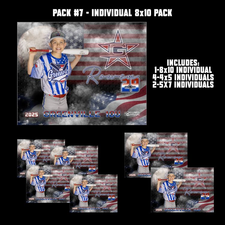GRIFFINS PACK #7 -  8x10 Individual Pack