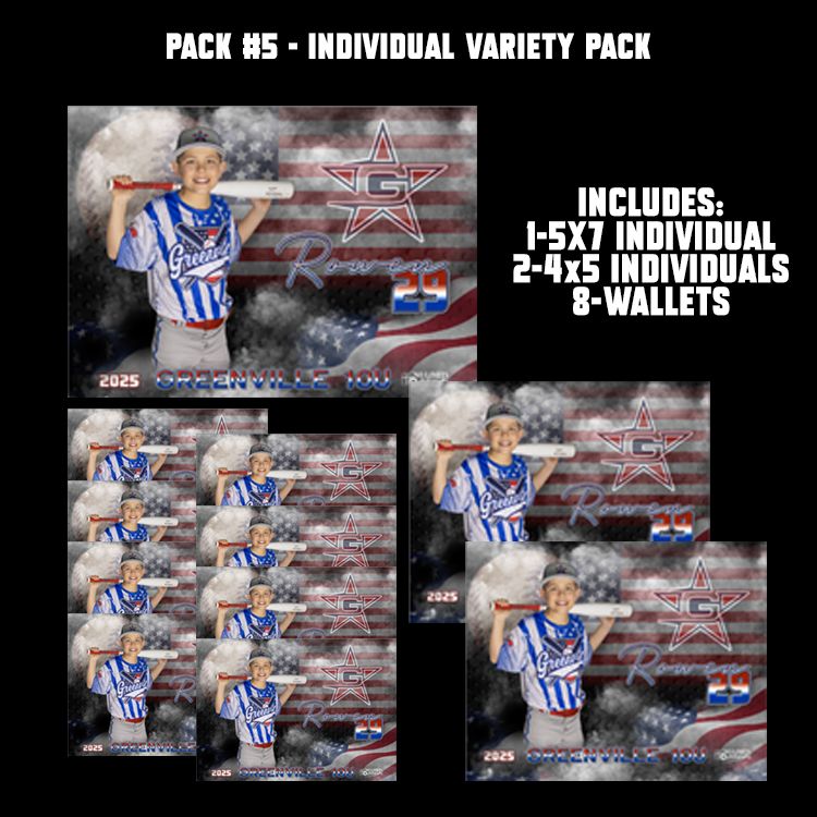 GRIFFINS PACK #5 - Individual Photo Variety Pack