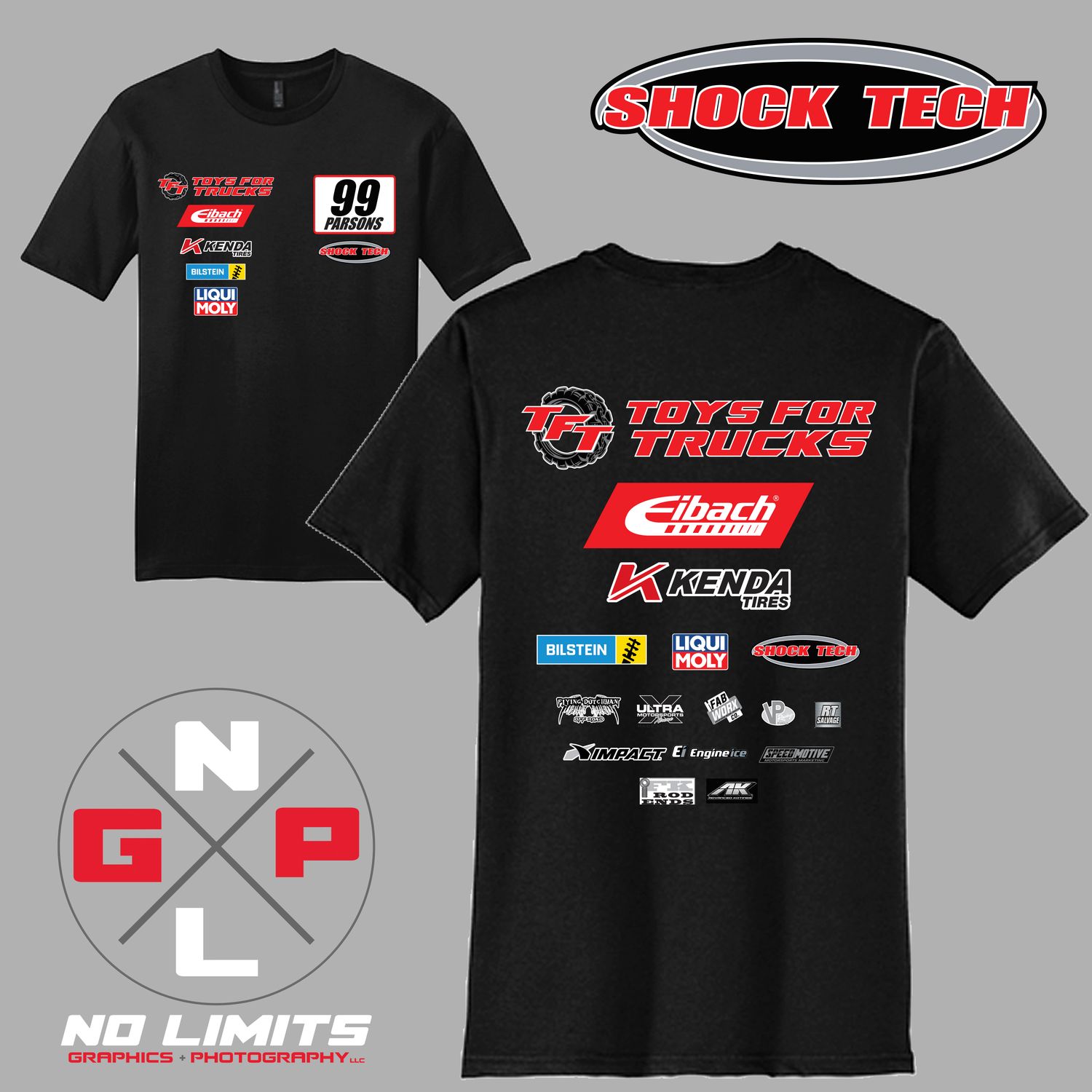 Dylan Parsons T-Shirt (Team Version)