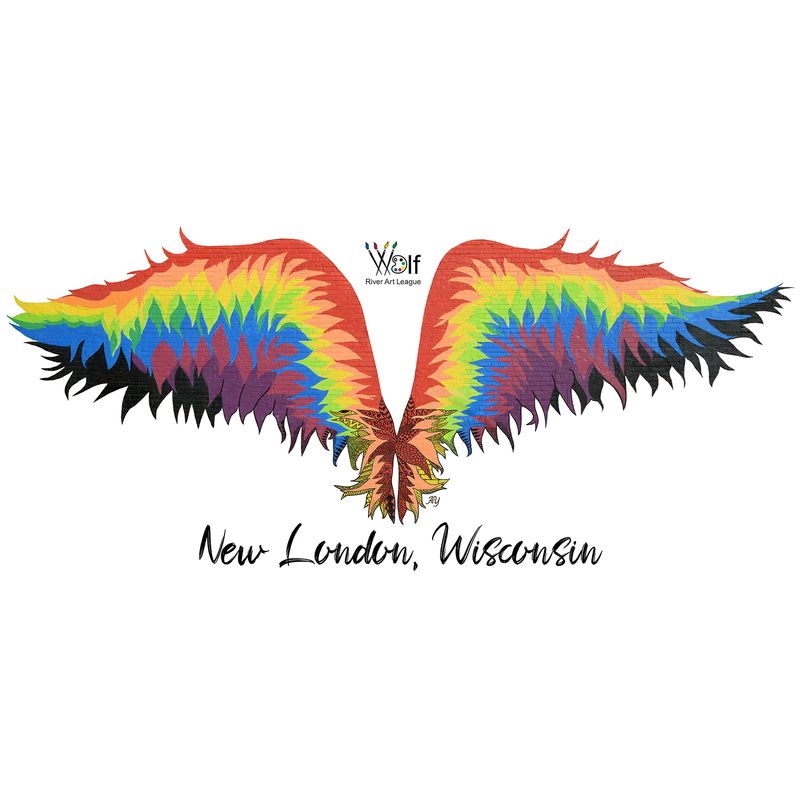 Anna's Wings - Anna’s Wings are printed on the back of the shirts to encourage you to soar!