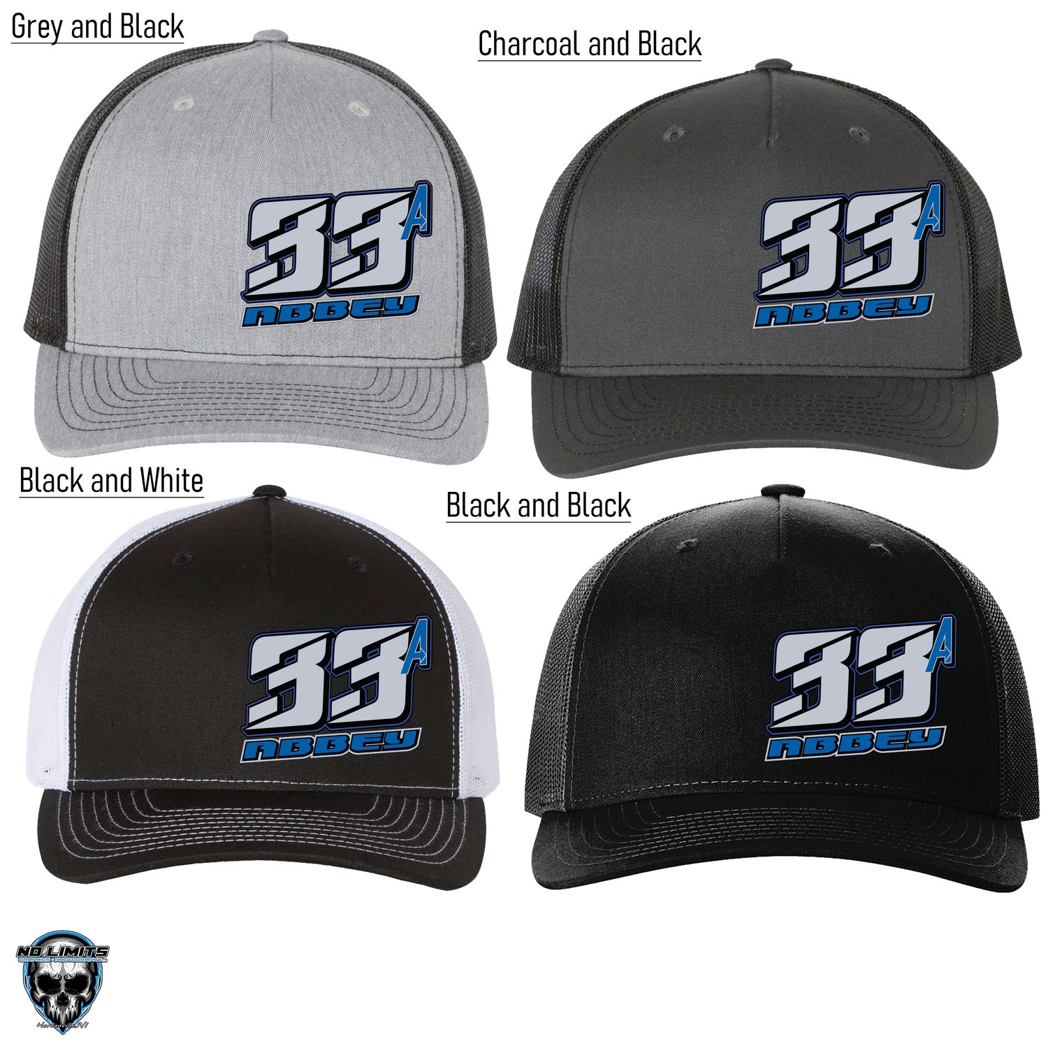 2025 ADAM ABBEY MESH SNAPBACK HATS