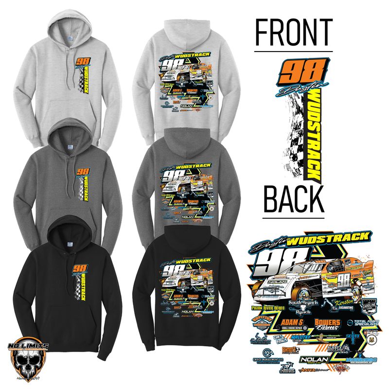 Dustin Wudstrack Racing 2025 Hoodie Color