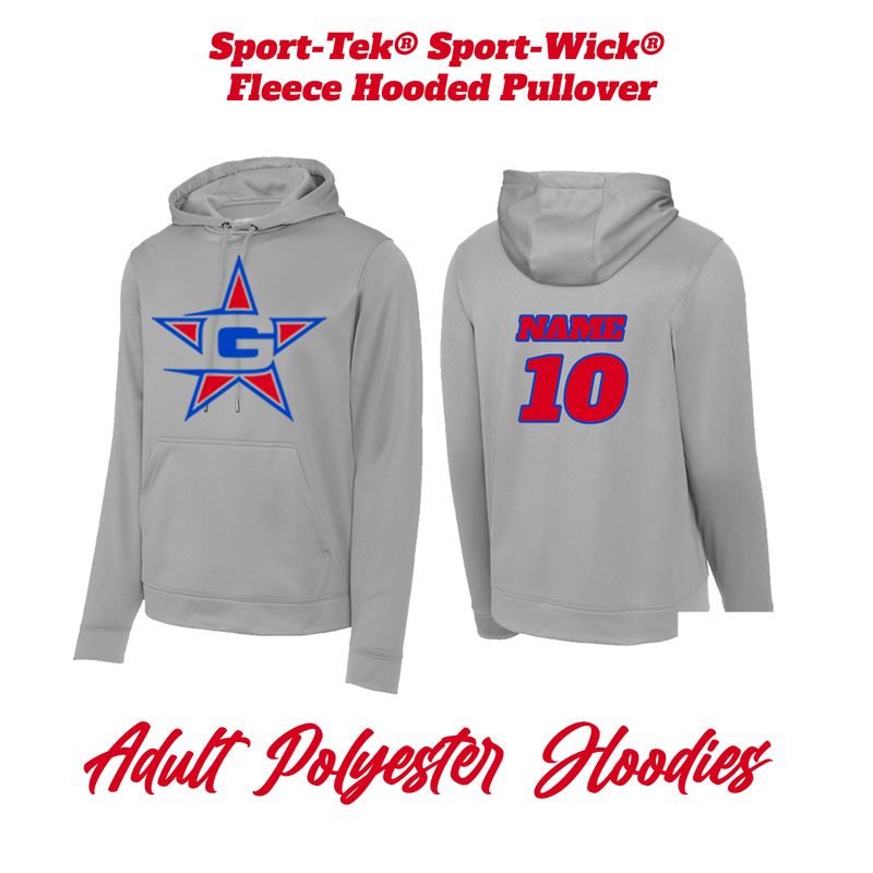 Greenville 10U Baseball 100% POLY SPORT-TEK HOODIES STARTING AT