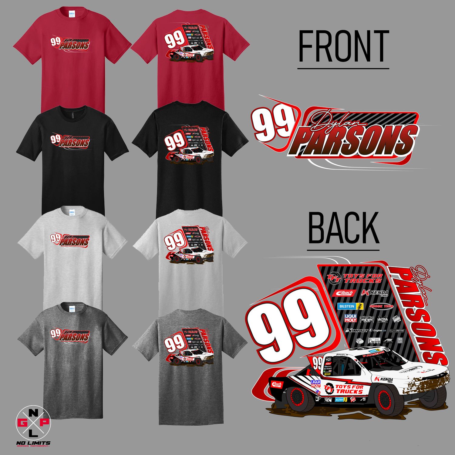 **NEW** Dylan Parsons T-Shirt (Fan Version)