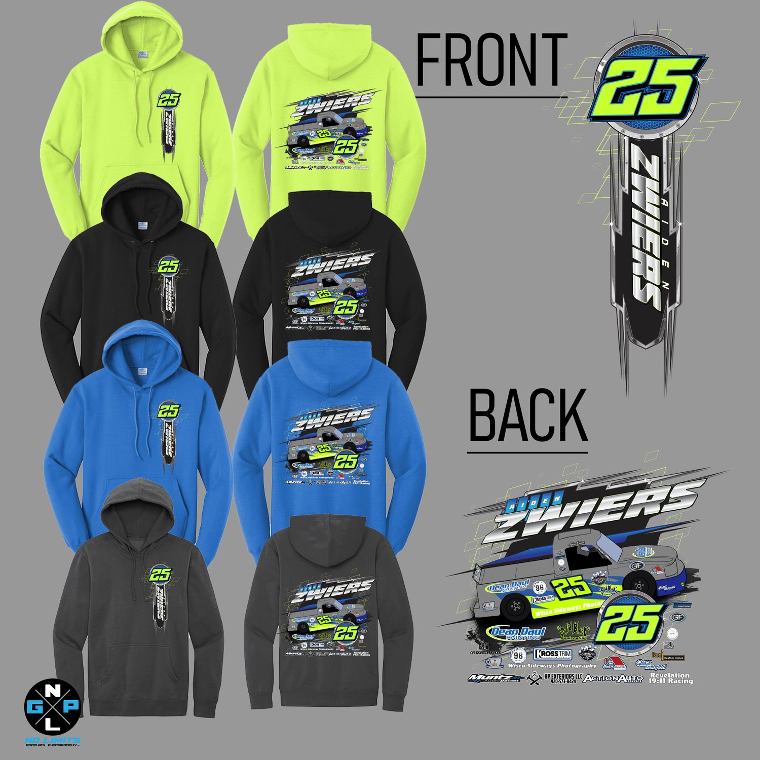 Aidan Zwiers 2025 Hoodie