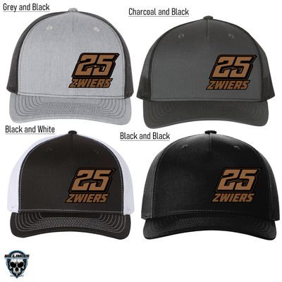 2025 ZWIERS LEATHER PATCH MESH SNAPBACK HATS