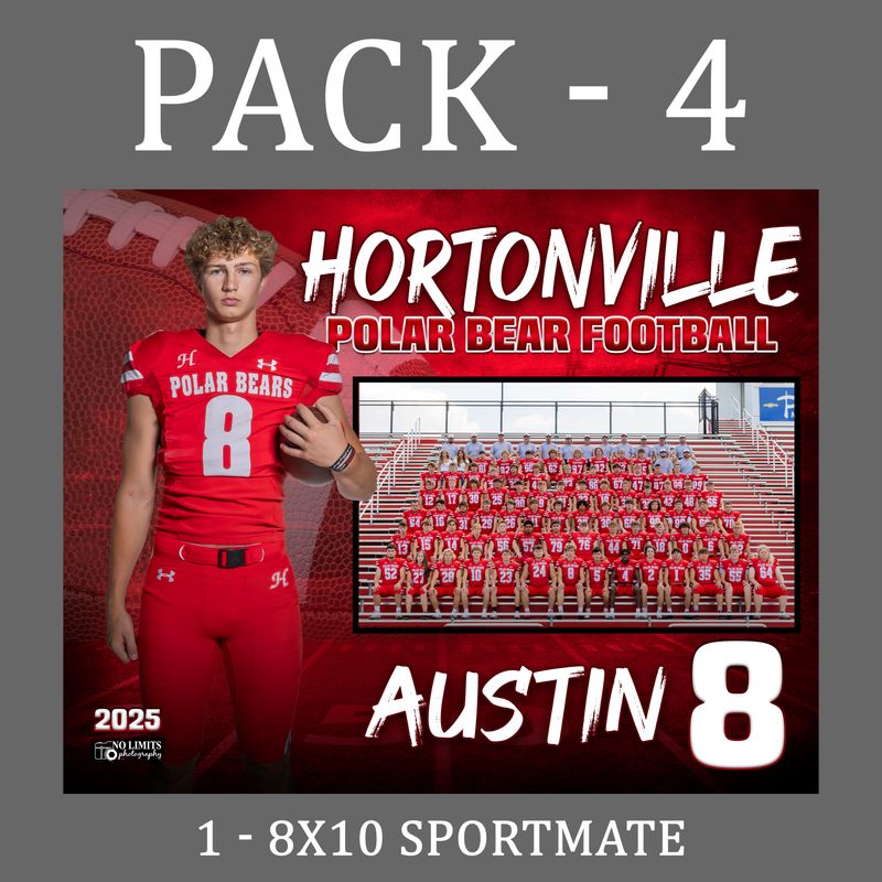 HHS PACK #4 - 8X10 Sportmate Photo Print Only