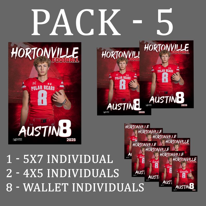 HHS PACK #5 - Individual Photo Variety Pack
