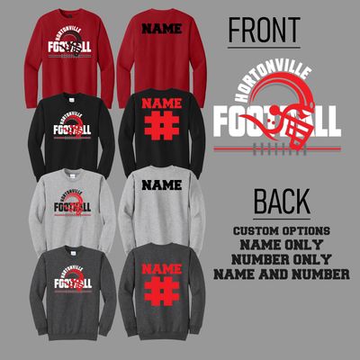 HORTONVILLE IRON HELMET CREWNECK