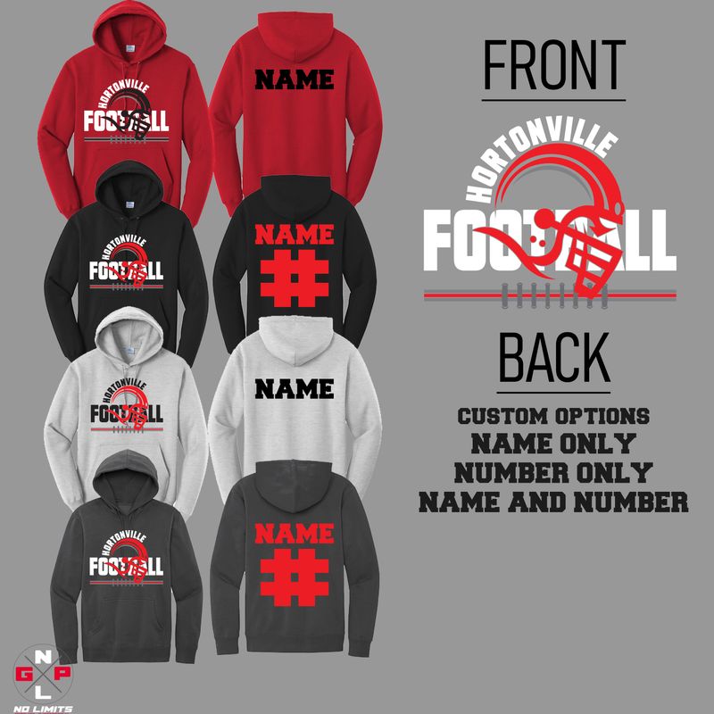 HORTONVILLE IRON HELMET HOODIE