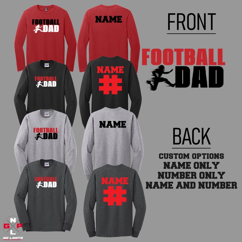 FOOTBALL DAD LONGSLEEVE