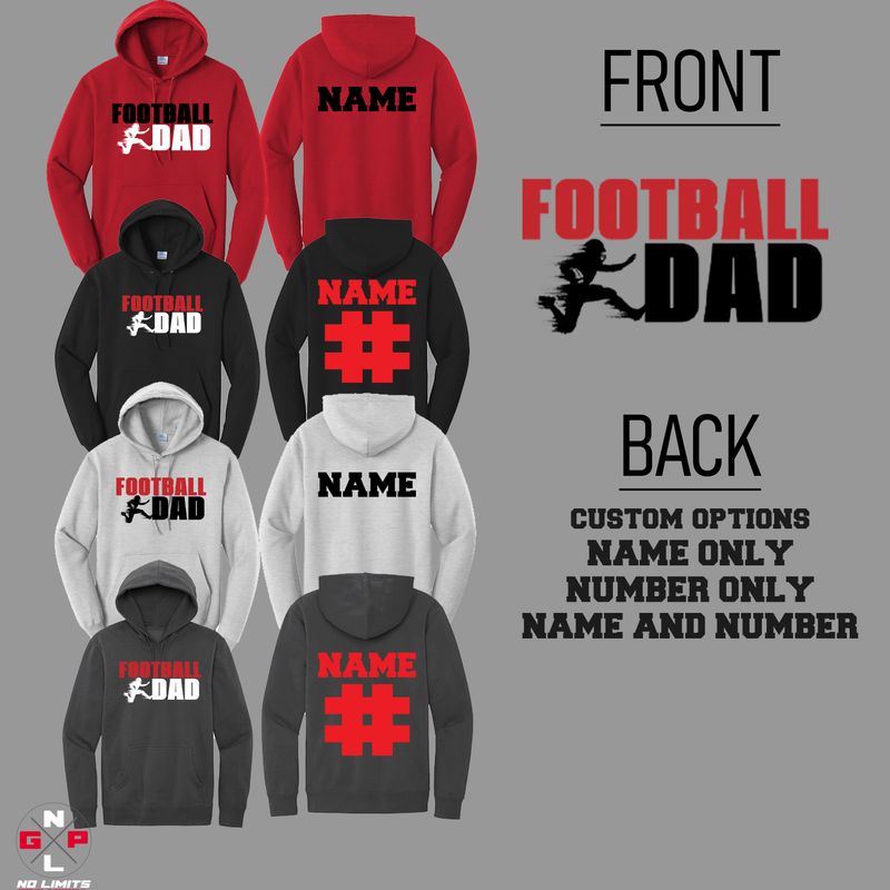FOOTBALL DAD HOODIE